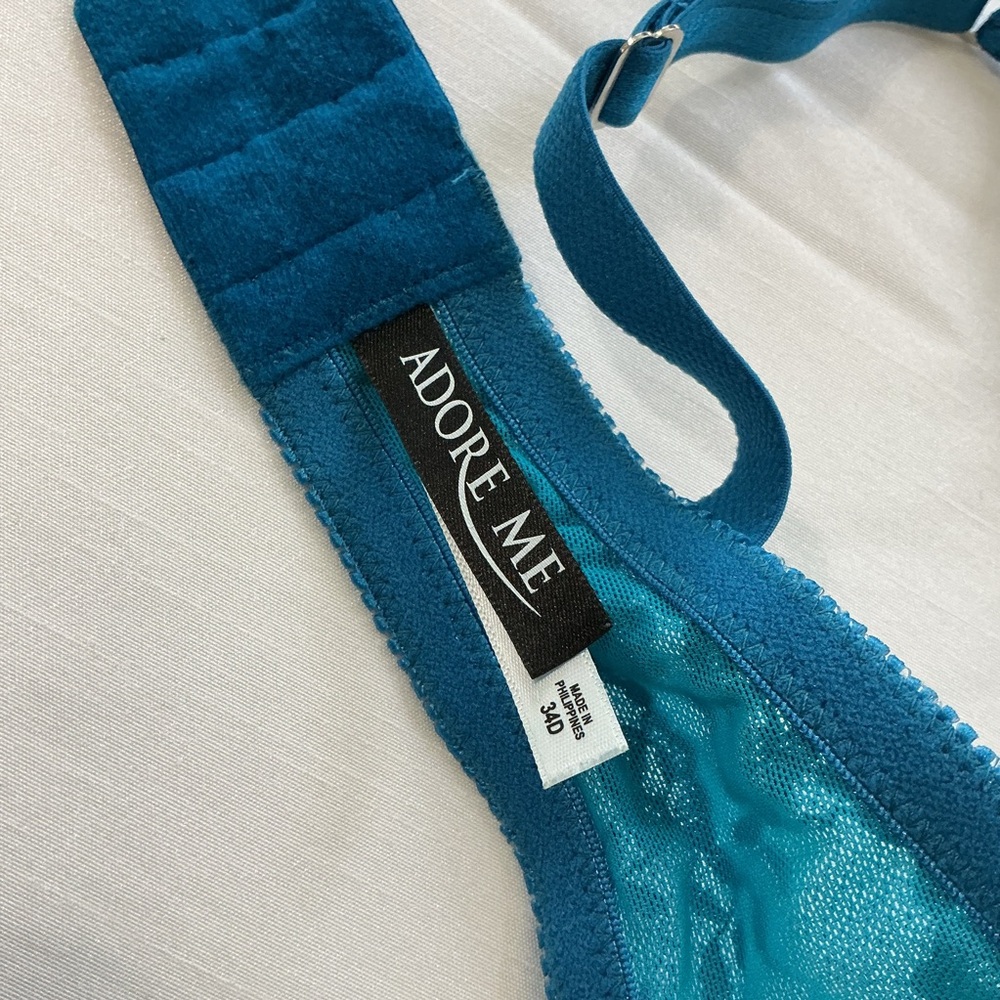 Adore Me Teal Bra - Picture 6 of 7